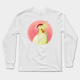 Christmas Cockatiel Long Sleeve T-Shirt